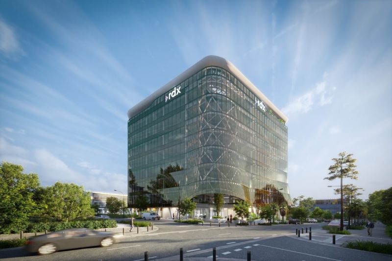 Artist impression of the building