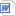 Word document icon