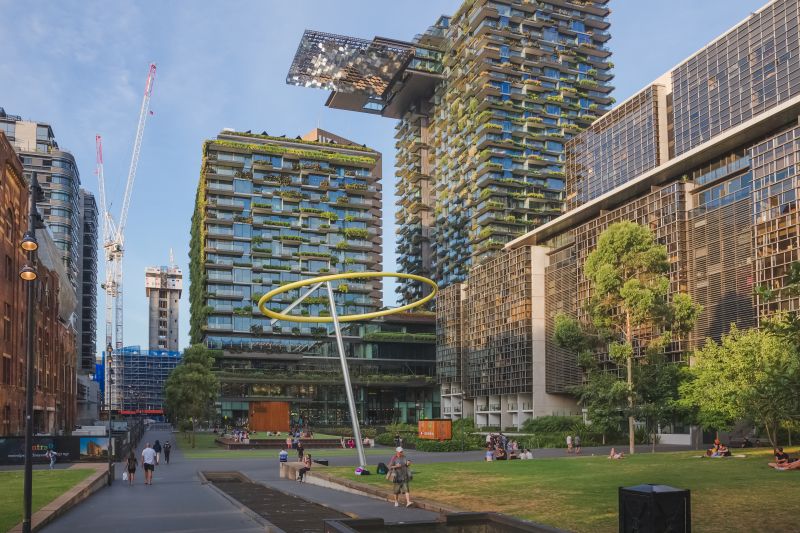 Central Park has the world’s largest vertical gardens designed and a green, eco-friendly mixed-use dual high-rise building