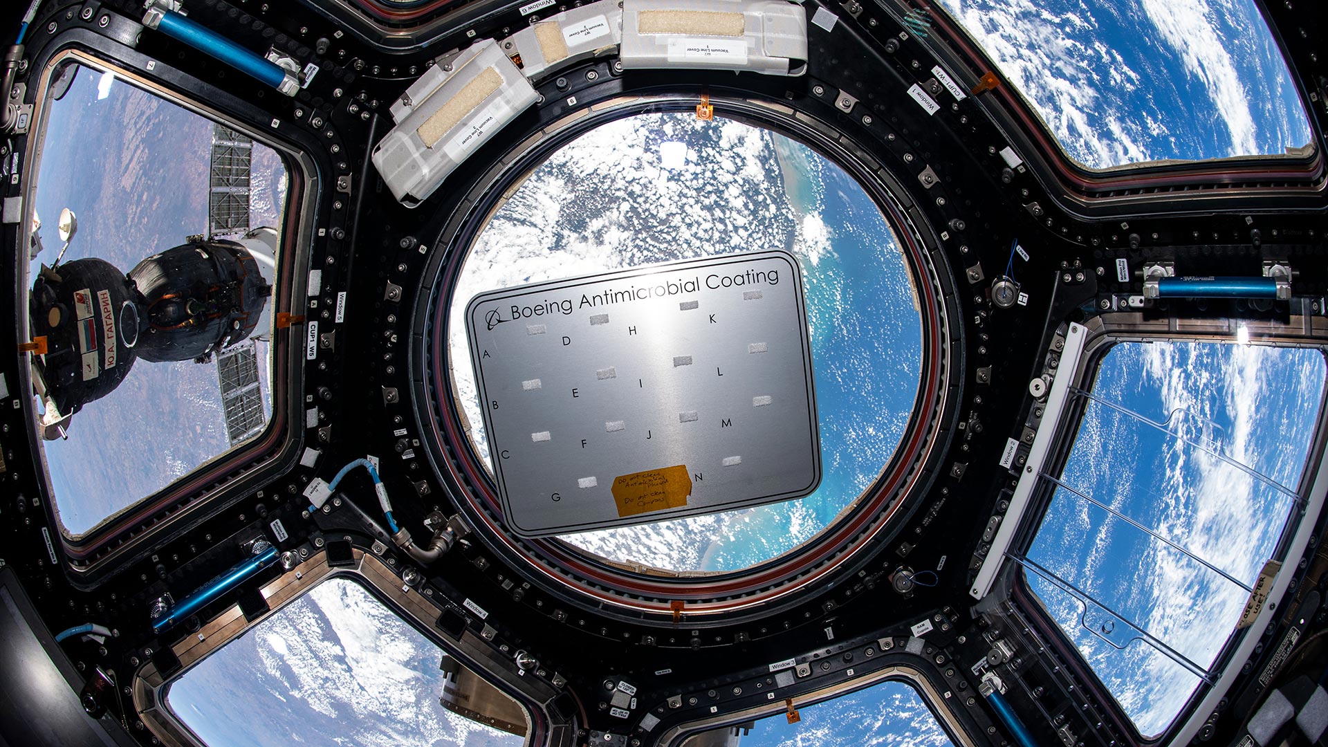 Boeing research and technology centre - QLD antimicrobial coating testing from the international space station